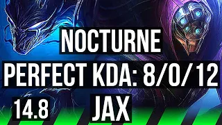 NOCTURNE vs JAX (JGL) | 8/0/12, Legendary | BR Challenger | 14.8