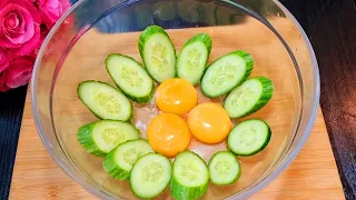 You have never eaten such a delicious Cucumber! Simple, easy and delicious recipe for 10 minutes.