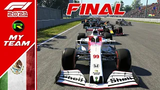 ÚLTIMO VÍDEO DO F1 2021 - GP MÉXICO 50% MY TEAM #205