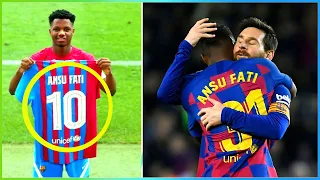 The Reason WHY BARCELONA gave the NUMBER 10 to Ansu Fati