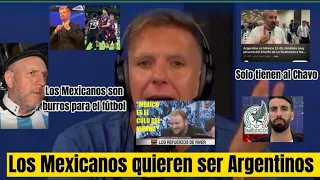 Argentinos le dicen a Mexicanos Burr0s y que no sirven para el fútbol