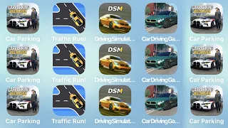 Car Parking, Traffic Run, Driving Simulator and More Car Games iPad Gameplay