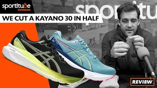 We Cut An Asics Gel Kayano 30 In Half | Sportitude Running