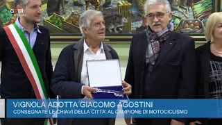 Vignola, Giacomo Agostini mito del motociclismo è un "vignolese"