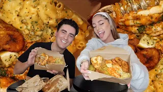 Unpopular Opinions Seafood Mukbang w/ My Best Friend! *minimal editing*