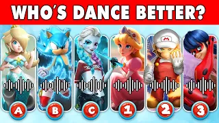 Who is dance better ?#4 The Super Mario Bros,The Little Mermaid 2023, Sing 2,Elemental,Ruby gillman