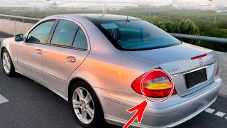 How to enable Function Actuation of Hazard Warning lights at sudden Braking Mercedes W211, W204 W164