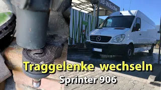 Traggelenke selber wechseln Mercedes Sprinter 906 oder VW Crafter