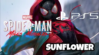 Marvel's Spider-Man Miles Morales | Swinging To SunFlower 🌻 ~ PS5 4K 60FPS HDR