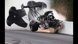 2018 NHRA 49th Gatornationals Car Explosion!!!