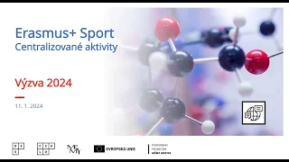 Informační webinář Erasmus+ Sport, Výzva 2024