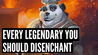 Every LEGENDARY that's leaving Standard that you should DISENCHANT! | Darkmoon Races | Hearthstone