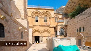 SHOCKING! Christian Holy Sites of Jerusalem During Wartime.