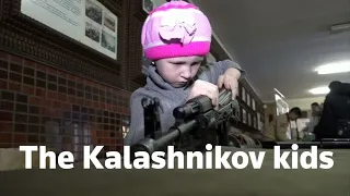 Watch these Russian children assemble and dismantle Kalashnikov rifles in seconds