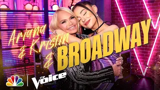 Ariana Grande and Kristin Chenoweth and Broadway | The Voice 2021