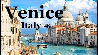 Venice - Venezia, Italy, Walking Tour,4K