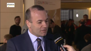 Bundesversammlung: Interview mit Manfred Weber (CSU) am 12.02.2017