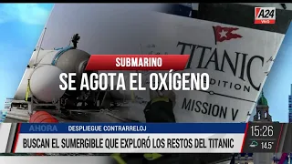 🔴 Crece la preocupación por la desaparición del submarino