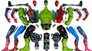 Merakit Mainan Hulk Smash vs Siren Head vs Spider-Man 2 vs Spider-Man Superhero Avengers Toys