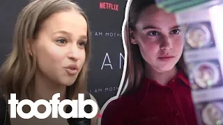 'I Am Mother' Star Clara Rugaard on Working with Hilary Swank | toofab