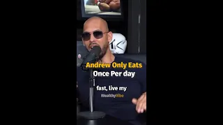 Andrew Tate only EATS ONCE per DAY