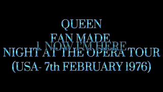 QUEEN FANMADE NIGHT AT THE OPERA TOUR