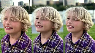 Phone 14 Pro Max vs. iPhone 13 Pro Max vs. iPhone Xs Max Camera Comparison Test