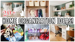 Home Organization Ideas | Practical tips to organize your home!