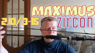 Maximus zircon 2,10/3-15fast.Годный лайт-спиннинг.