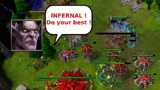 Warcraft 3 - ranked - INFERNAL !!! Do your best !