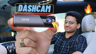 Dash Cam For My New Car 🔥 | 70mai M500 Dash Cam Review 🚀 | Must Have Gadget For All Cars !!