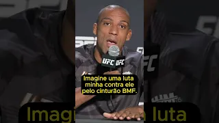 LUTA DO SONHO! EDSON BARBOZA REVELA QUAL LENDA DO UFC QUER ENCARAR #shorts #ufc #ufcbrasil #luta