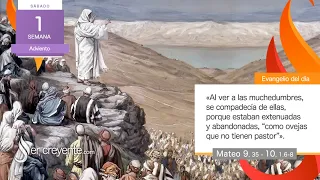 Evangelio del día 3 diciembre 2022 (Llamó a sus doce discípulos y les dio autoridad)