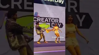 Avneet Kaur and Varun Dhawan dance at Meta Creator Day on Thumkeswari 🤩 #avneetkaur #varundhawan