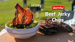 muncha! Crispy Beef Jerky Chips