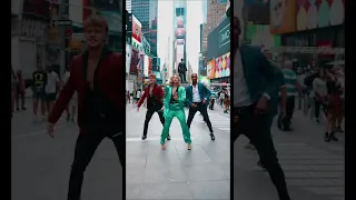 Stayin Alive in Time Square! Vik x Miranda x Bdash