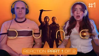 Dune: Part Two | REACTION (Part 1 of 2) First Time Watching