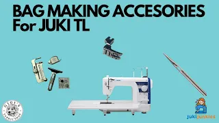 Bag making accessories for Juki TL machines