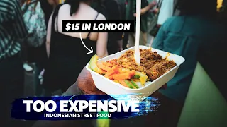 $15 Indonesian food in London, UK 😮🤬