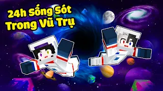 Noob Ruby Và Siro Thử Thách 24h Sống Sót Ngoài " VŨ TRỤ ĐÁNG SỢ " Nhất Trong Minecraft !?