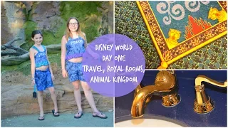 DISNEY WORLD VLOG | MAY 2017 | DAY 1 | Travel, Royal Rooms, Pandora, Animal Kingdom