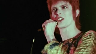 David Bowie - Suffragette City - live 1972 (rare footage/2016 edit)