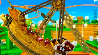 Mario Party 10 - Mario vs Peach vs Yoshi vs Luigi - Mushroom Park