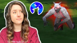 Lets Play The Sims 4 Werewolves! Experiencing a Full Moon and The History of MoonWood Mill !