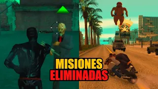 ALL the CUT MISSIONS (BETA) of GTA San Andreas