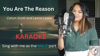 You Are The Reason Duet (Female Part Only - Karaoke) Calum Scott & Leona Lewis