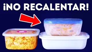 No recalientes estos 10 alimentos bajo ninguna circunstancia