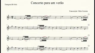 Concerto para um Verão - Partitura - Trompete