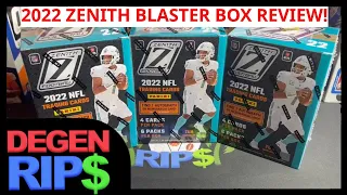 NEW PRODUCT! 2022 Zenith Football Blaster Box Review!