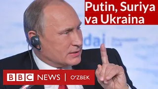 Путин Украинани нега иккинчи Сурияга айлантирмоқда? Россия Украина - BBC News O'zbek Dunyo Украина